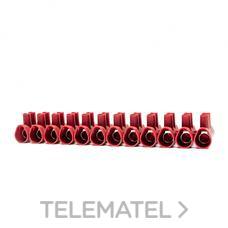TEKOX - REGLETA DE CONEXIÓN SERIE PRO CON CUBIERTA PROTECTORA REMOVIBLE 12P 10mm²