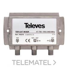TELEVES - MEZCLADOR MATV-FI 2e/1s-F DC - Imagen 2