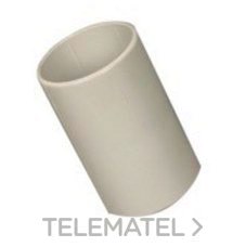 TUPERSA - MANGUITO PVC RIG.BLIND.ENCHUF.M-63 NEGRO
