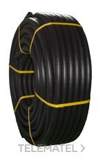 TUPERSA - TUBO PVC FORROPLAST d.25 NEGRO