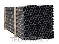 TUPERSA - TUBO PVC BLIND.ENCHUFABLE M-40 NEGRO