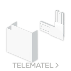 UNEX - ANGULO PLANO 50x80 BL.NIEVE