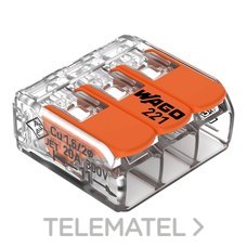DICOMAT - BORNA CONEXIÓN 3 CONDUCTORES TRANSPA.