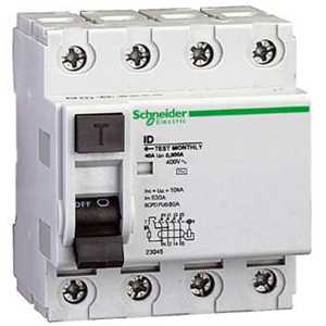 SCHNEIDER ELECTRIC - DIFERENCIAL ID-AC 4P 25A 30mA 415V