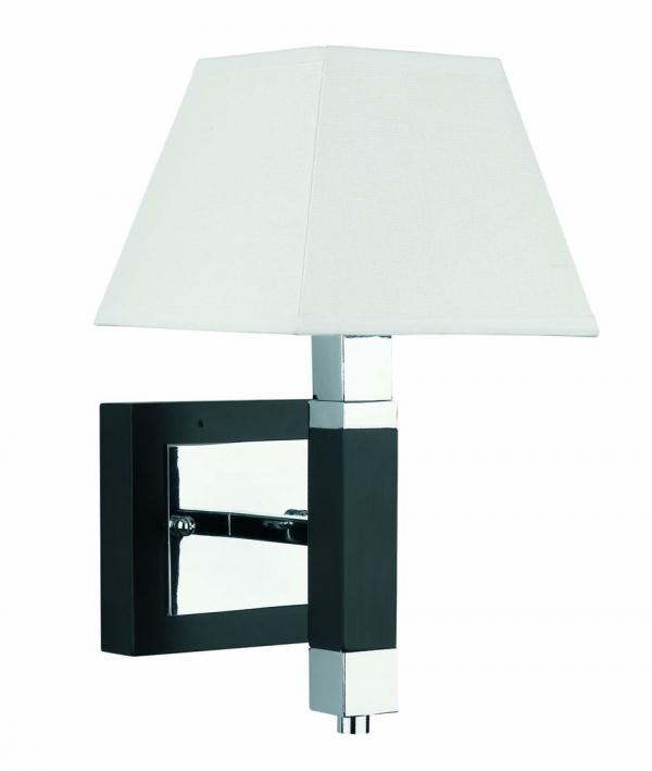 FARO - APLIQUE PIRAMID E14 60W CR+WG