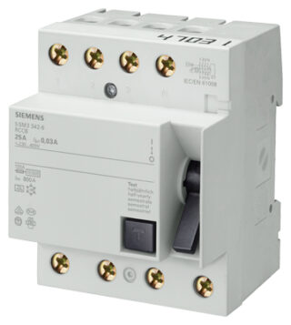 SIEMENS - INT.DIF.70 CLASE A M.4 4P.25A 300mA