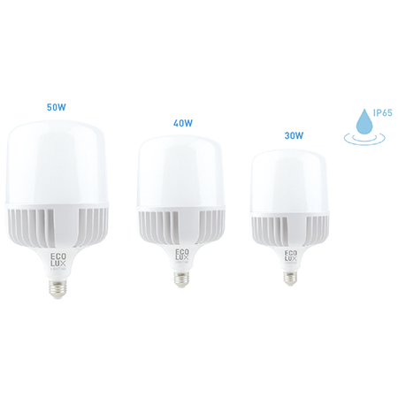 ECOLUX - LAMPARA VIAL LED 40W E27 4200K