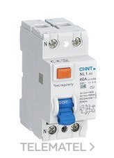 CHINT - DIFERENCIAL 2P 40A 30mA CLASE AC ACCESOR.