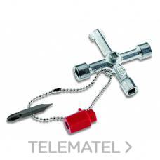 CIMCO - LLAVE UNIV.4 UTILES LLAVE CRUZ - Imagen 3