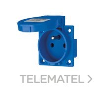 ELETTROCANALI - BASE EMP.50x50 2P+T 220/250V SCHUKO/ITAL - Imagen 2