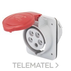 GEWISS - BASE FIJA EMP. 10º HP 3P+T 32A 400V 6H IP44