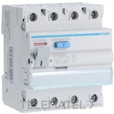 HAGER - DIF.4P 63A 30mA TIPO AC