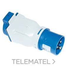 IDE - CLAVIJA COMBO IP44 2P+TT 230/230V 16A