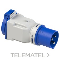 IDE - CLAVIJA COMBO IP44 2P+TT 230/230V 16A - Imagen 2