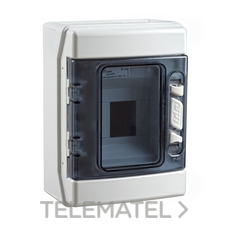 IDE - CAJA IP65 SUPF.1x4MOD.ABS GR.TP