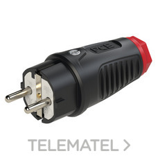 INTERFLEX - CLAVIJA SCHUKO TAURUS2 PCE GOMA 16A 2P+T IP54 - Imagen 2