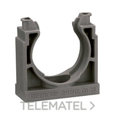 INTERFLEX - SOPORTE NYLOFIX P/TUBO DN07 POLIAMIDA GR - Imagen 2