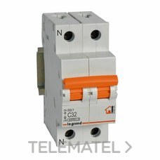 LEGRAND - MAGNETOTERMICO MAN. NJA. 1P+N 32A RX3 - Imagen 2