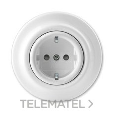 NIESSEN - BASE SCHUKO C/PLACA S.STYLO BL.MARFIL - Imagen 2