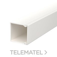OBO-BETTERMANN - CANAL WDK 40x40mm BLANCO RAL9010 - Imagen 2