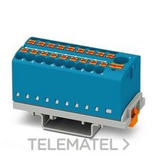 PHOENIX CONTACT - BLOQUE PARA DISTRIBUCIÓN PTFIX 6/18X2,5-NS35 BU