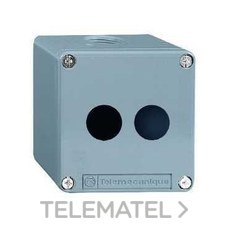 SCHNEIDER ELECTRIC - CAJA METALICA 2TALADROS