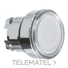 SCHNEIDER ELECTRIC - CABEZA PULS.LUMIN.RASANTE LED BLANCO