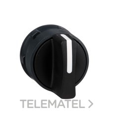 SCHNEIDER ELECTRIC - CABEZA SELECTOR 0-1 MTA. NEGRA CORTA