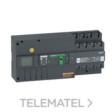 SCHNEIDER ELECTRIC - TRANSFERPACT 4POLOS 125A 400V CON LCD