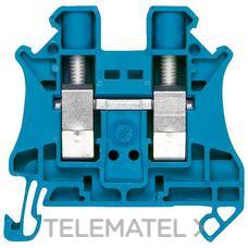 SIEMENS - BORNE PASO CONEXIÓN TORN. 6mm² 8,2mm AZUL - Imagen 2