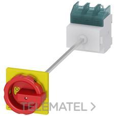 SIEMENS - INT.3LD2 3P 125A 4 ORIF.BASE RJ/AM. - Imagen 2