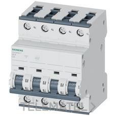 SIEMENS - INT.AUT.70 6KA CURVA C 3P+N 6A - Imagen 2
