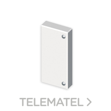 UNEX - TAPA FINAL PVC P/78043/78093 BL.NIEVE