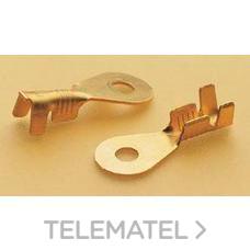 XB COMPONENTS - TERM.TORN.4,2x8,6x20mm C/SOP.LATON - Imagen 2