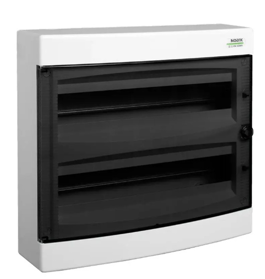 CHINT - CAJA SUPERF. 24M (2x12) PTA.TRANSP.