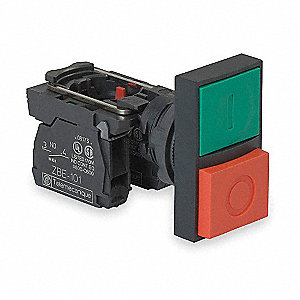 TELEMECANIQUE - PULSADOR DOBLE d.22 C/MARC.IP40 E.PLAST.