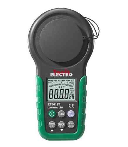 ELECTRO TOOLS - LUXOMETRO DIGITAL MULTIFUNCION LED