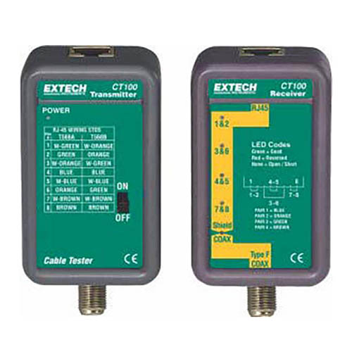KYORITSU - COMPROBADOR CABLES DATOS EXTECH