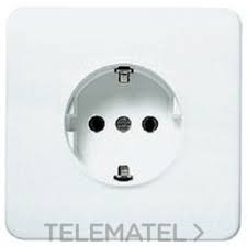 NIESSEN - BASE SCHUKO C/PLACA S.STYLO BL.MARFIL