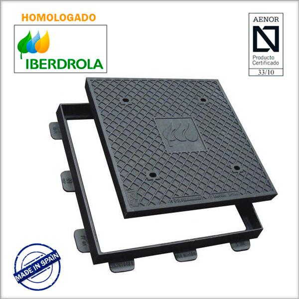 INFUSA - TAPA IBERDROLA FUNDICION 70x70 M2-T2