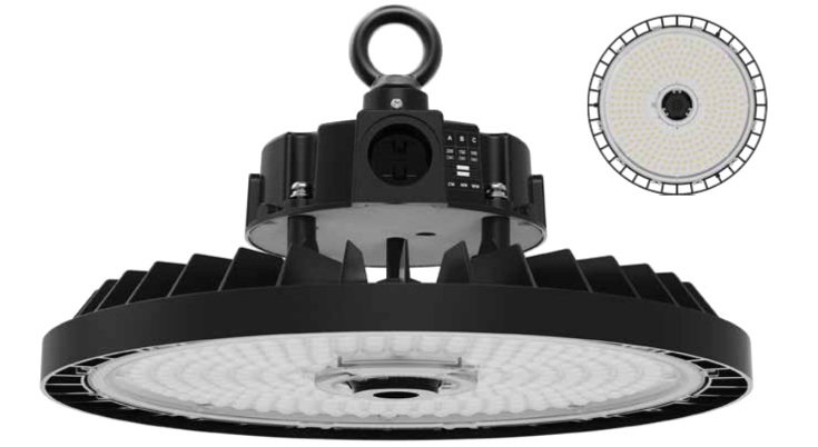YLD LIGHTING - CAMPANA UFO CCT MULTI POWER 100/150/200W 3/4/5K