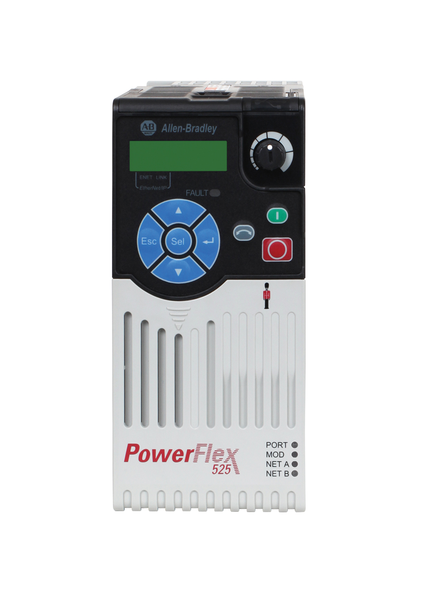 ROCKWELL - VARIADOR Powerflex-525 480V 3PH 0,5HP IP20 EMC