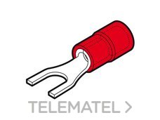 CEMBRE - TERMINAL HORQUILLA -F-.PREAISL.0,25-1,5 d.6