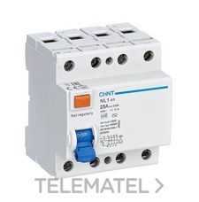 CHINT - DIFERENCIAL 4P 25A 30mA CLASE AC