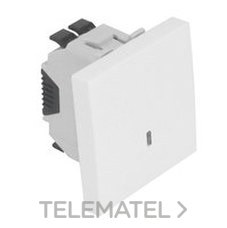 EFAPEL - INTERRUPTOR LUMINOSO 2M Q-45 NEGRO