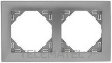 EFAPEL - MARCO DOBLE AQUARELLA ALUMINIO