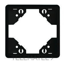 EFAPEL - MARCO SIMPLE APOLO 5000 NEGRO MATE