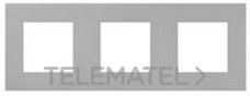 EFAPEL - MARCO TRIPLE QUADRO 45 ALUMINIO