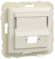 EFAPEL - TAPA ADAPTADOR CONECT. F.OPTICA SC APC SIMPLEX / LC DUPLEX BLANCO