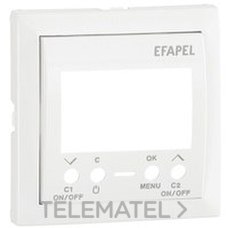 EFAPEL - TAPA INT.HORARIO DIG.2 CIRC. LOGUS MARFIL